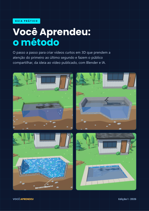 Capa do ebook Você Aprendeu: o método